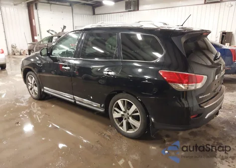2013 Nissan Pathfinder Platinum из США, поврежденный, VIN 5N1AR2MM7DC615440